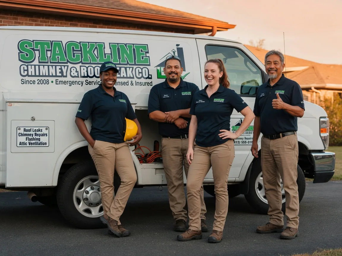 Chimney flashing repair company in Selden, KS